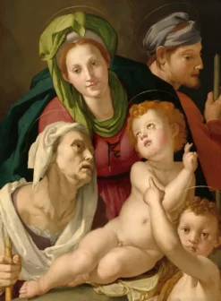 Grafika Agnolo Bronzino : La Sainte Famille, 1527/1528* De 2 000 Pièces|De 2 000 Pièces
