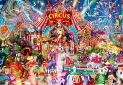 Bluebird Puzzle Aimee Stewart - A Night at the Circus* Animaux Sauvages|De 1 000 Pièces