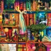 SunsOut Aimee Stewart - Aimee Stewart - Treasure Hunt Bookshelf*Femme Puzzles Pour Enfants|Licornes