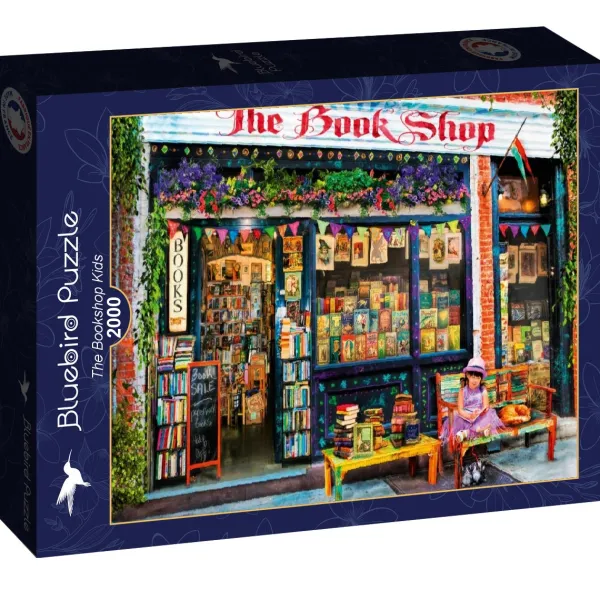 Bluebird Puzzle Aimee Stewart - The Bookshop Kids* De 2 000 Pièces|De 2 000 Pièces