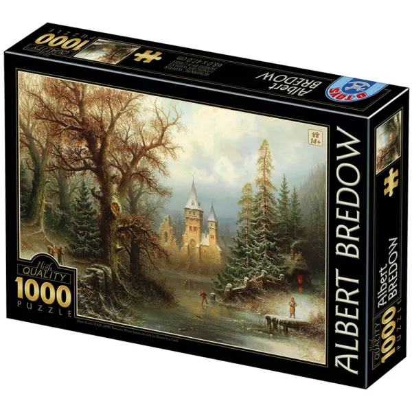 DToys Albert Bredow - Romantic Winter Landscape* Rétros Et Nostalgie|Églises, Cathédrales Et Mosquées