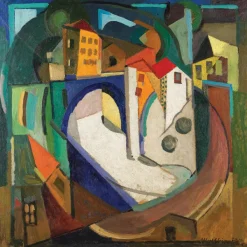 Grafika Albert Gleizes - Paysage, 1914-1915* Carré|Art