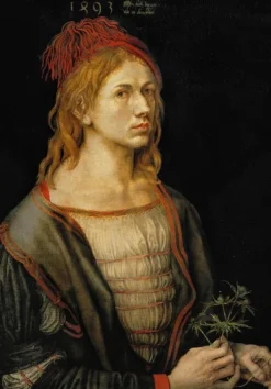 Grafika Kids Albrecht Dürer - Auto-Portrait, 1493*Enfant Art|Dès 6 Ans : 50 À 100 Pièces