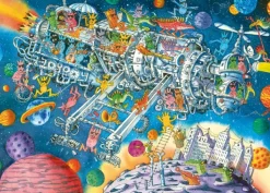 Heye Aliens Welcome*Femme Humour, Satire Et Wasgij|De 1 000 Pièces