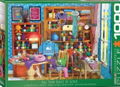 Eurographics All you Knit is Love* Rétros Et Nostalgie|De 1 000 Pièces