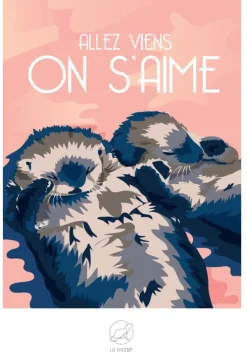 La Loutre Allez Viens ON S'AIME*Femme Animaux De La Forêt|Rétros Et Nostalgie