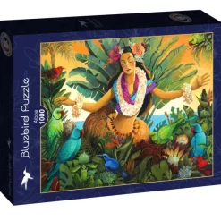 Bluebird Puzzle Aloha*Femme Oiseaux|Hommes Et Femmes