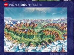 Heye Alpine Mountain World* De 2 000 Pièces|De 2 000 Pièces