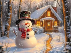 SunsOut Ami De L'Hiver* Cottages Et Châlets|Neige