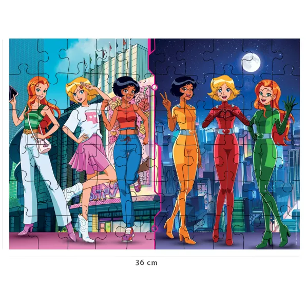 Nathan Amies pour la Vie / Totally Spies!*Enfant Puzzles Pour Enfants|Dès 6 Ans : 50 À 100 Pièces
