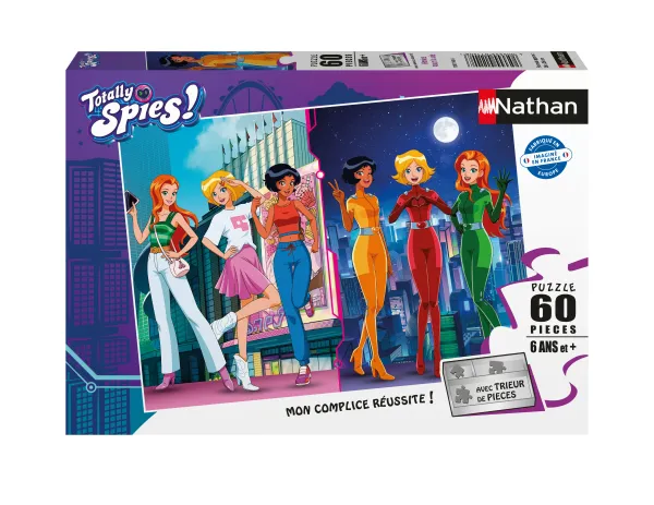 Nathan Amies pour la Vie / Totally Spies!*Enfant Puzzles Pour Enfants|Dès 6 Ans : 50 À 100 Pièces