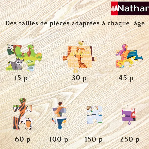 Nathan Amies pour la Vie / Totally Spies!*Enfant Puzzles Pour Enfants|Dès 6 Ans : 50 À 100 Pièces