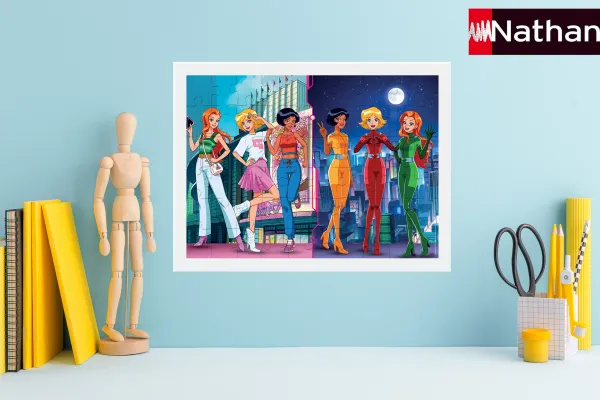 Nathan Amies pour la Vie / Totally Spies!*Enfant Puzzles Pour Enfants|Dès 6 Ans : 50 À 100 Pièces