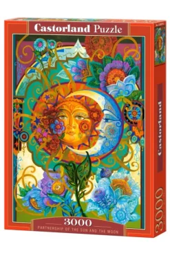 Castorland Amitié entre le Soleil et la Lune* De 3 000 Pièces|De 3 000 Pièces