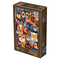 DToys Andrea Kürti - Kurti Andi - Collage - Hiboux* Oiseaux|Collages