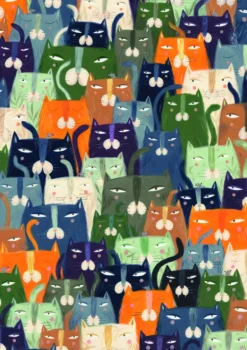 DToys Andrea Kürti - Cats* Chats|Déco Et Objets