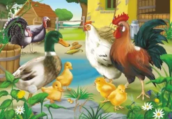 DToys Animaux de la ferme : poule, coq, canard, poussins et dindons*Enfant À Partir De 9 Ans|Animaux De La Ferme