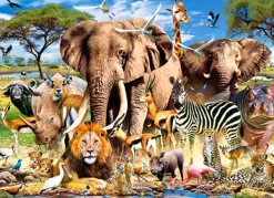 Castorland Animaux de la Savanne*Enfant À Partir De 9 Ans|Oiseaux