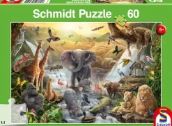 Schmidt Spiele Animaux en Afrique*Enfant Pays D'Afrique|Animaux Sauvages
