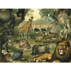 Kiub Animaux Savane* Animaux Sauvages|Forêts, Fleurs Et Jardins