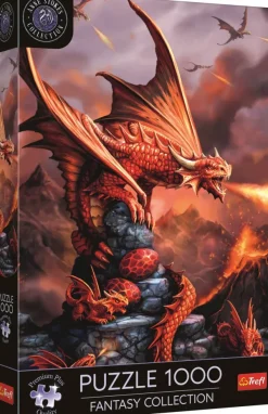 Trefl Anne Stokes - Collection Fantasy : Dragon de Feu* Dragons|De 1 000 Pièces
