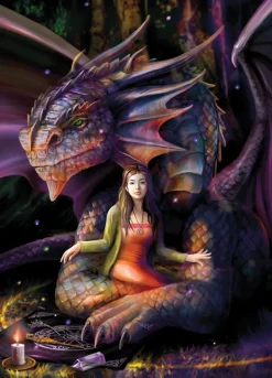 Bluebird Puzzle Anne Stokes - Anne Stokes - Spirit Dragon*Femme Dragons|Religions Et Mysticisme