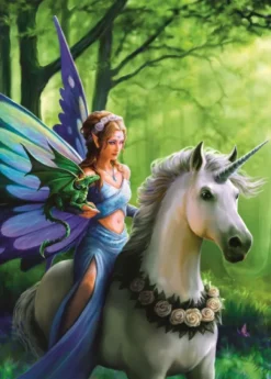 Bluebird Puzzle Anne Stokes - Anne Stokes - Realm of Enchantment*Femme De 1 500 Pièces|De 1 500 Pièces