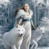 Clementoni Anne Stokes - Anne Stokes - Gardiens De L'Hiver*Femme Loups|Hommes Et Femmes