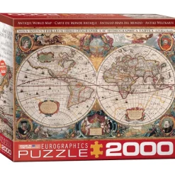 Eurographics Antique World Map* De 2 000 Pièces|De 2 000 Pièces