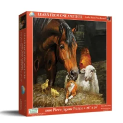 SunsOut Apprenez Les Uns Des Autres* Chevaux|Animaux De La Ferme