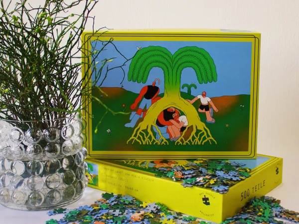 Das Puzzle Kollektiv Arbre de l'Amour*Femme Amour Et Tendresse|Art