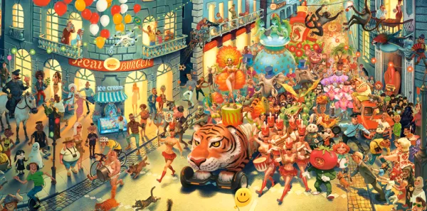 Castorland Art Collection - Carnaval à Rio*Femme De 4 000 À 5 000 Pièces|De 4 000 À 5 000 Pièces