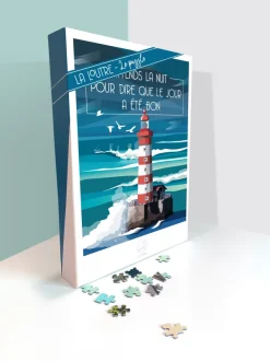 La Loutre ATTENDS LA NUIT POUR DIRE QUE LE JOUR A ÉTÉ BON*Femme Humour, Satire Et Wasgij|De 1 000 Pièces