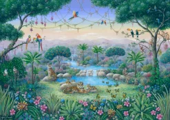 Les Editions Imaginaires Au Coeur de la Jungle* Animaux Sauvages|Forêts, Fleurs Et Jardins