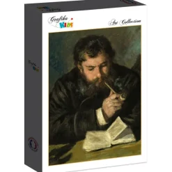 Grafika Kids Auguste Renoir : Claude Monet, 1872*Enfant Art|Dès 6 Ans : 50 À 100 Pièces