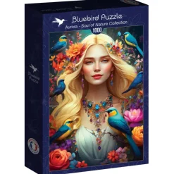 Bluebird Puzzle Aurora - Soul of Nature Collection*Femme Oiseaux|Hommes Et Femmes