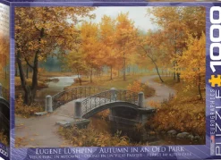 Eurographics Autumn in an Old Park by Eugene Lushpin* Ponts|Forêts, Fleurs Et Jardins