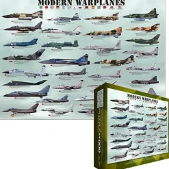 Eurographics Avions de l'Ère Moderne* Avions Et Objets Volants|De 1 000 Pièces