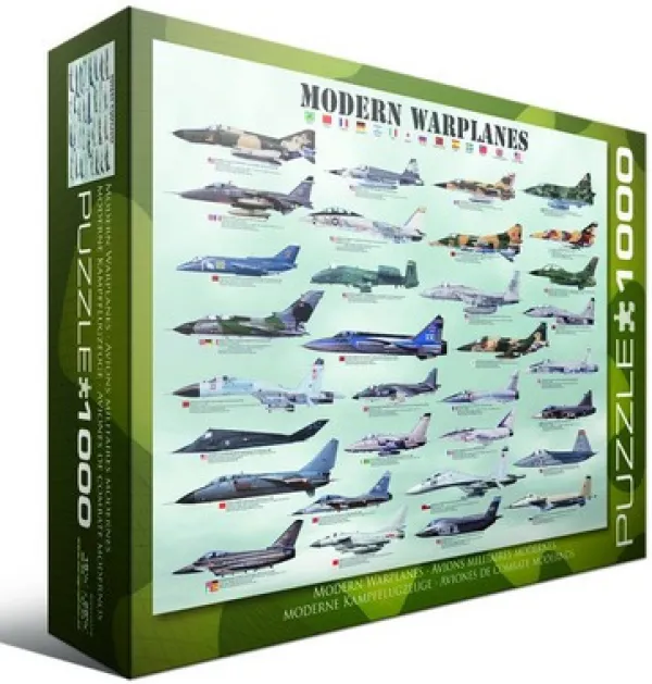 Eurographics Avions de l'Ère Moderne* Avions Et Objets Volants|De 1 000 Pièces