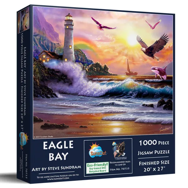 SunsOut Baie Eagle* Oiseaux|Phares Et Moulins