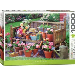 Eurographics Banc de Jardin* Forêts, Fleurs Et Jardins|De 1 000 Pièces