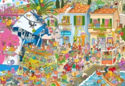 Bluebird Puzzle Bart Slyp & Elvira Errico - Harbour Hilarity*Femme Hommes Et Femmes|De 1 000 Pièces