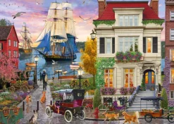 Schmidt Spiele Bateau dans le Port* Bateaux|Rétros Et Nostalgie