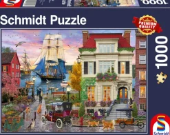 Schmidt Spiele Bateau dans le Port* Bateaux|Rétros Et Nostalgie