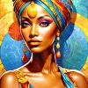 Enjoy Puzzle Beauté Africaine*Femme Pays D'Afrique|Hommes Et Femmes