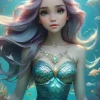 Bluebird Puzzle Beautiful Mermaid*Enfant Puzzles Pour Enfants|Fonds Marins
