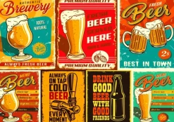 Bluebird Puzzle Beers* Déco Et Objets|Rétros Et Nostalgie