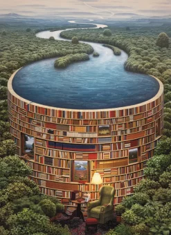 Clementoni Bibliodame* Forêts, Fleurs Et Jardins|De 1 000 Pièces