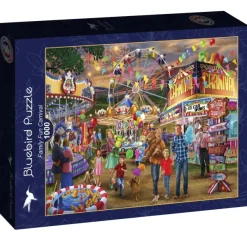 Bluebird Puzzle Bigelow Illustrations - Family Fun Carnival*Femme Hommes Et Femmes|Villes Et Villages