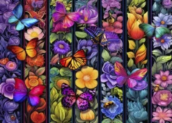 Bluebird Puzzle Bigelow Illustrations - Flowers and Flyers* Forêts, Fleurs Et Jardins|De 500 À 999 Pièces